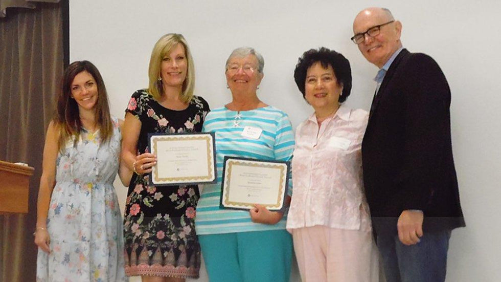 Jamboree honors the Most Dedicated Seniors as part of the first Volunteer Appreciation Awards.