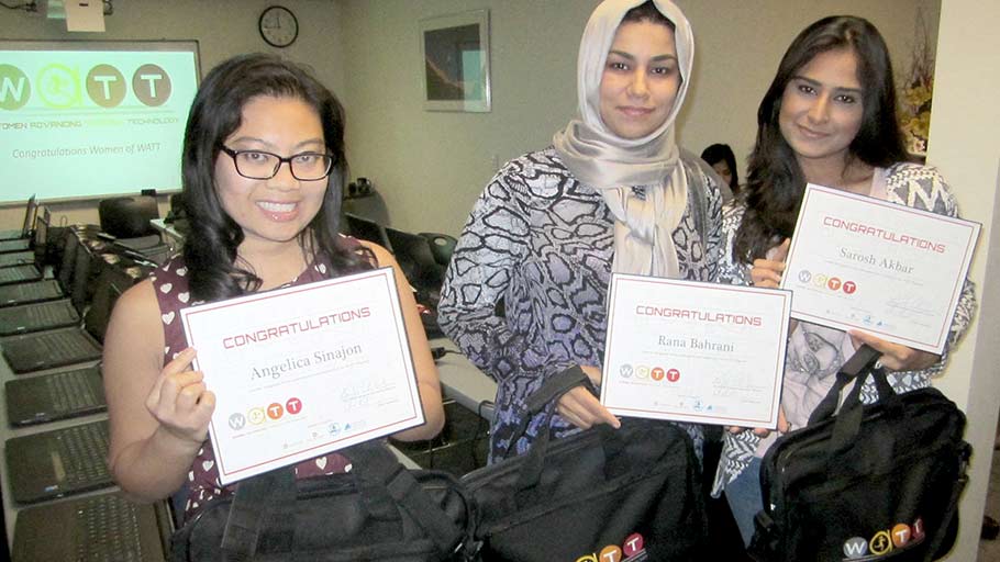 Jamboree residents graduate from OC STEM AutoCAD training.
